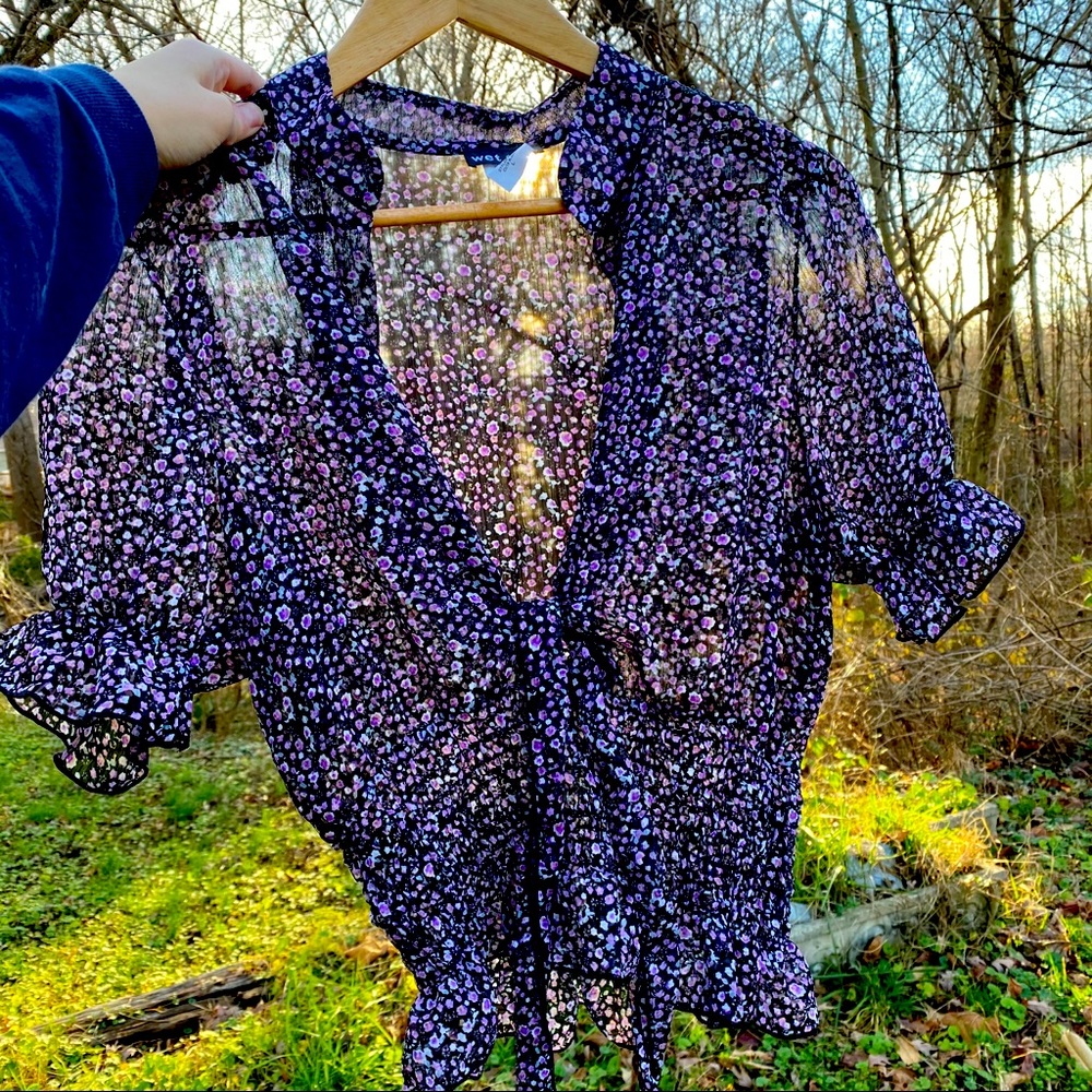 Wet Seal Floral Top